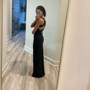 Black formal dress